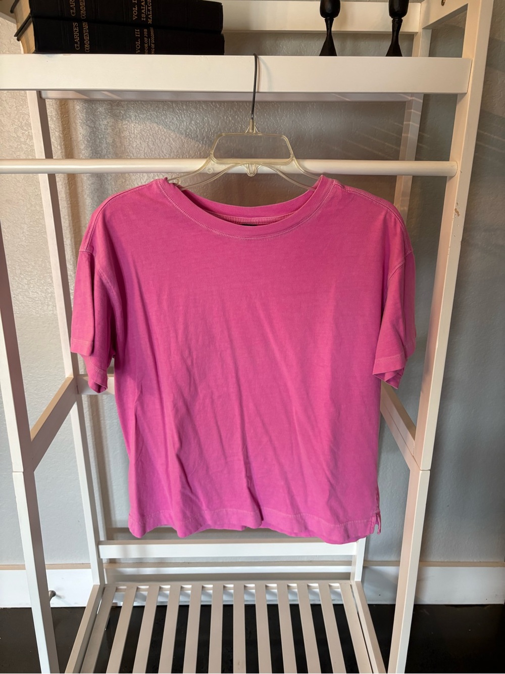 Old Navy Pink Short Sleeve Crewneck Tee